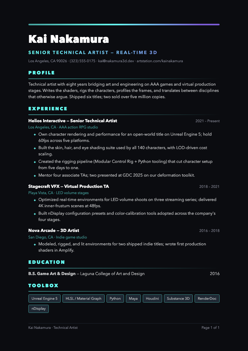 Aurora borealis resume